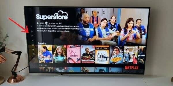 Netflix uitloggen op tv