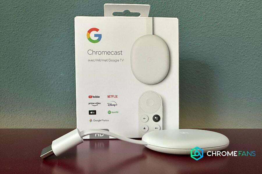 Google Chromecast 4K Met Google TV - Android 11, 4K Streaming, Chromecast TV Stick, Spraakbediening